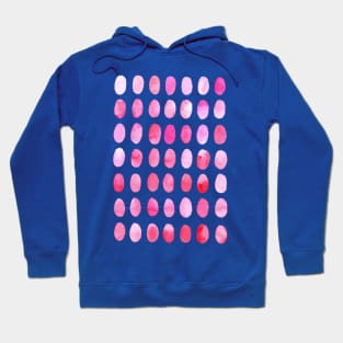 Pink ovals Hoodie